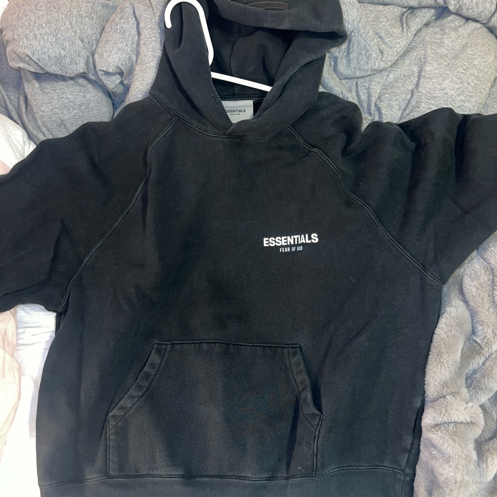 Essentials Charcoal Hoodie